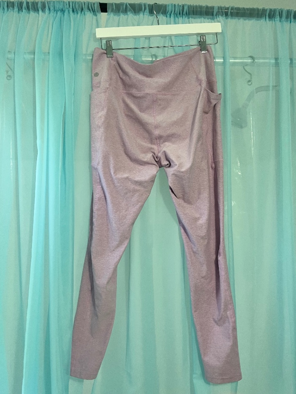Zella Heather Pink/Lilac Leggings - L